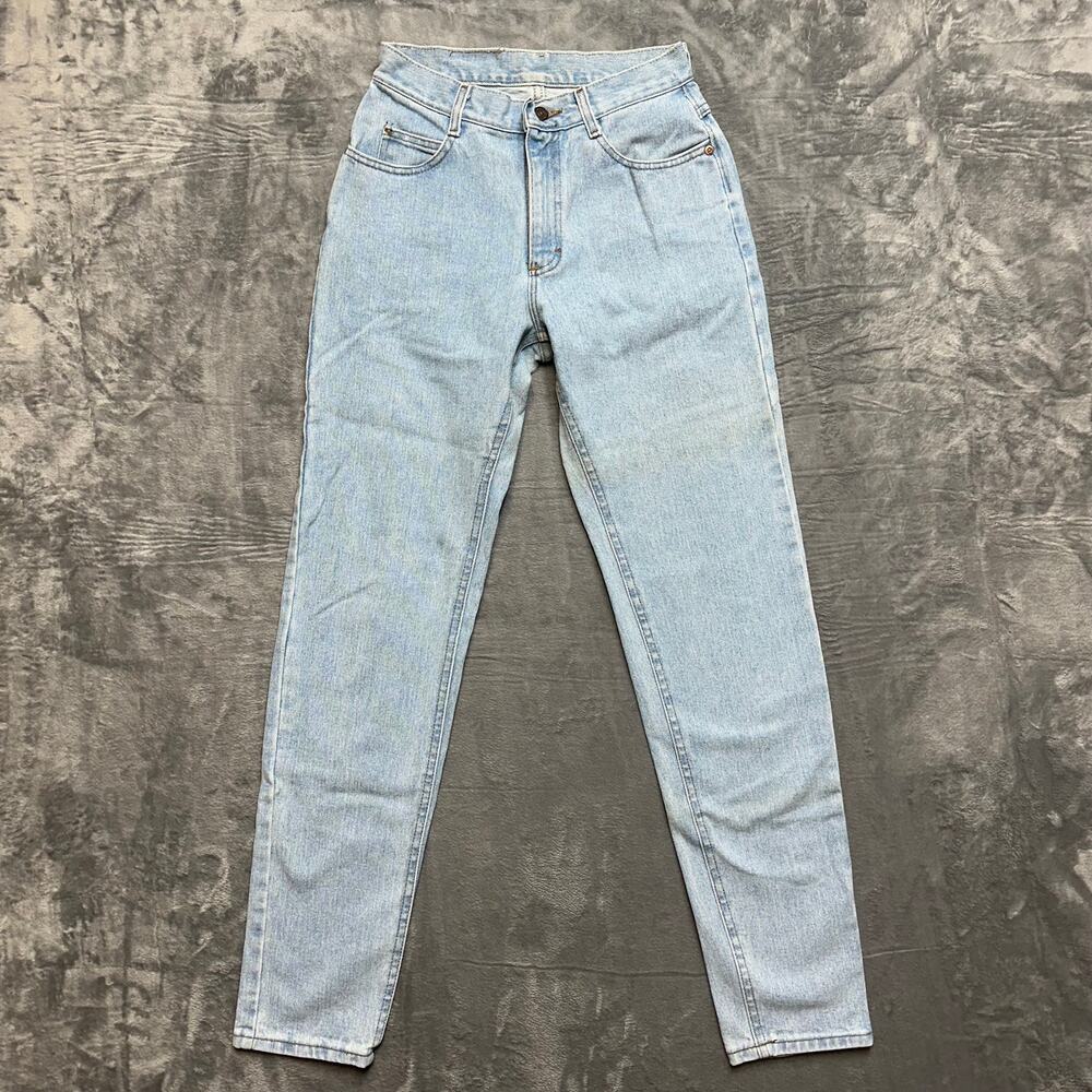 Lee Classic Fit Straight Jeans Women's Size 7‎ Blue Denim
